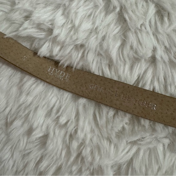3/$32 Hyde Mustard Yellow Belt Size Small - Picture 3 of 10